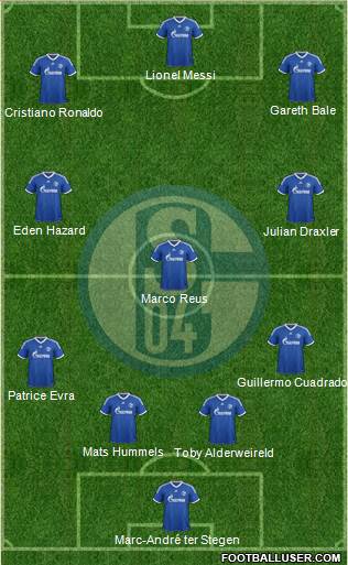 FC Schalke 04 Formation 2013