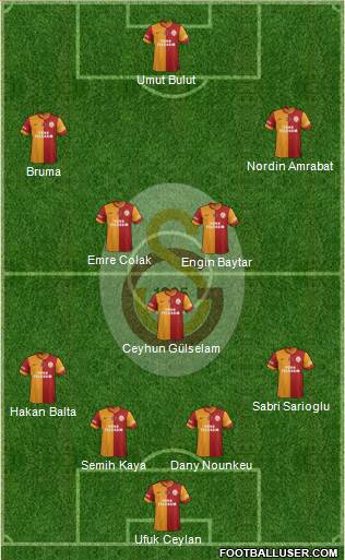Galatasaray SK Formation 2013