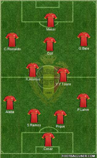 Belgium Formation 2013