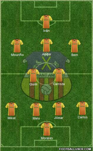U.E. Sant Andreu Formation 2013