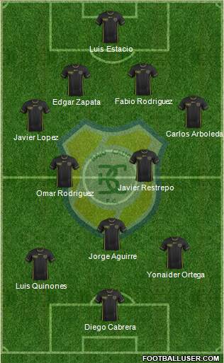 CD Itagüí Ditaires Formation 2013