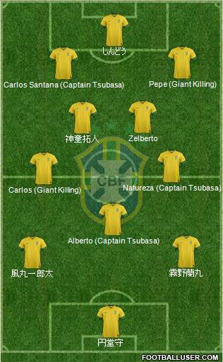 Brazil Formation 2013