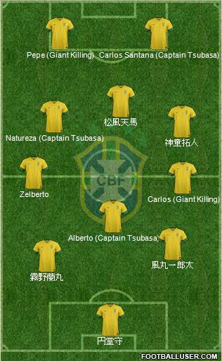 Brazil Formation 2013