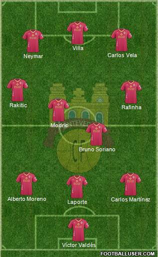 Pontevedra C.F. Formation 2013