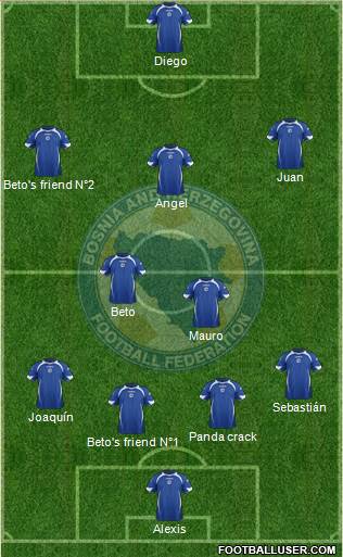 Bosnia and Herzegovina Formation 2013