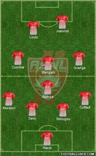 A.S. Nancy Lorraine Formation 2013