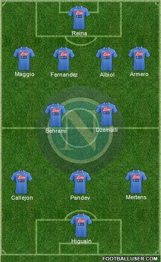 Napoli Formation 2013