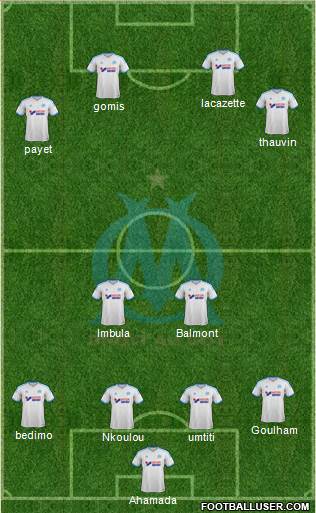 Olympique de Marseille Formation 2013