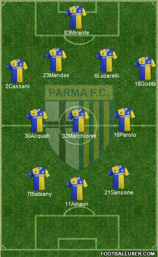 Parma Formation 2013