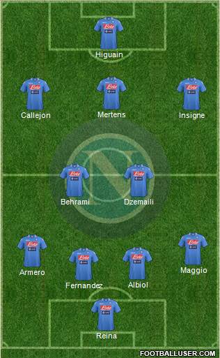 Napoli Formation 2013