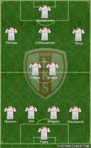 Lodzki Klub Sportowy Formation 2013