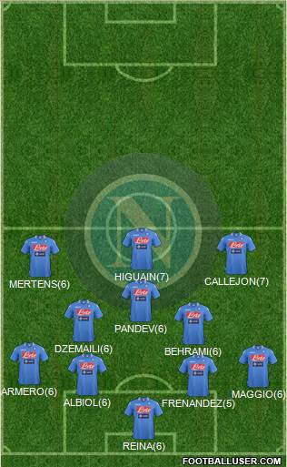 Napoli Formation 2013