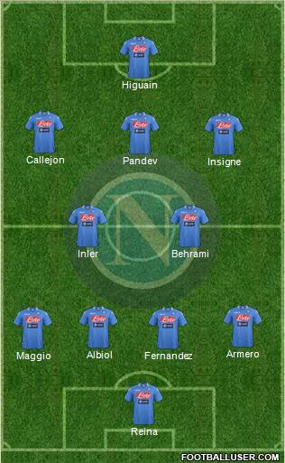 Napoli Formation 2013