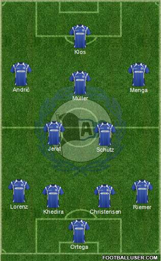 DSC Arminia Bielefeld Formation 2013