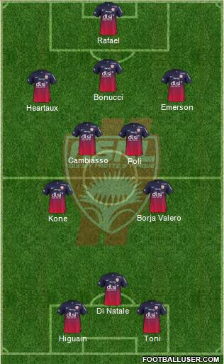 A.S. Nancy Lorraine Formation 2013