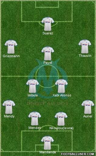 Olympique de Marseille Formation 2013