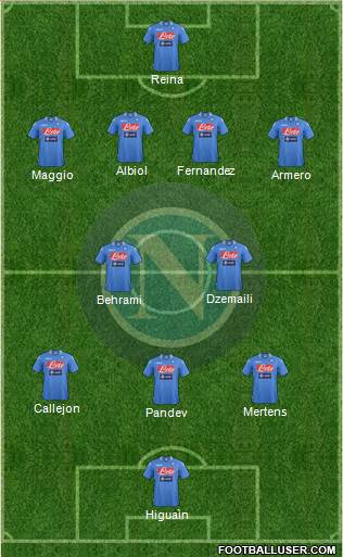 Napoli Formation 2013