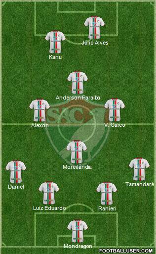 Salgueiro AC Formation 2013