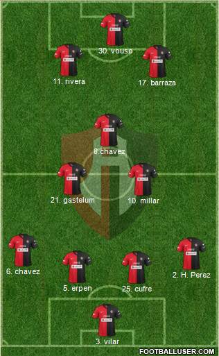 Club Deportivo Atlas Formation 2013