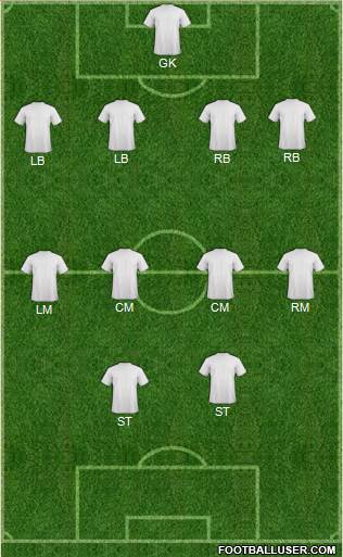 England Formation 2013