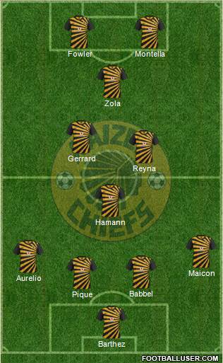 Kaizer Chiefs Formation 2013