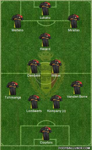Belgium Formation 2013