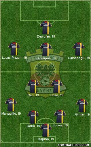 Go Ahead Eagles Formation 2013