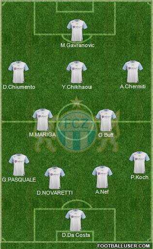 FC Zürich Formation 2013
