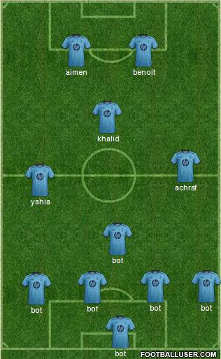 Tottenham Hotspur Formation 2013