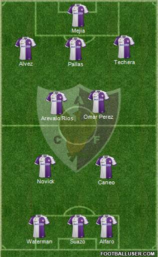Centro Atlético Fénix Formation 2013