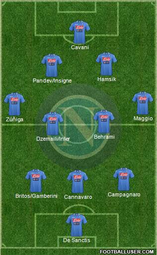 Napoli Formation 2013