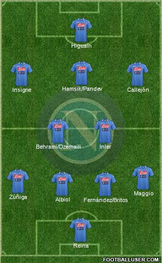 Napoli Formation 2013