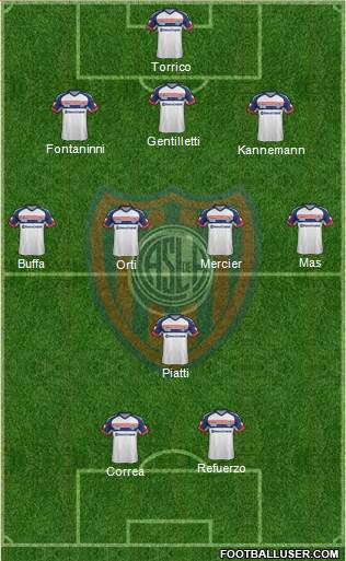 San Lorenzo de Almagro Formation 2013