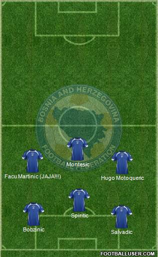 Bosnia and Herzegovina Formation 2013