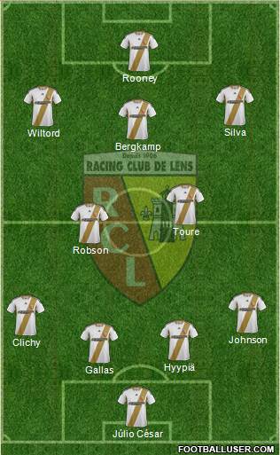 Racing Club de Lens Formation 2013