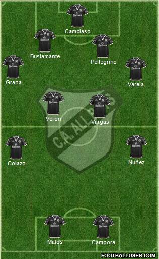 All Boys Formation 2013