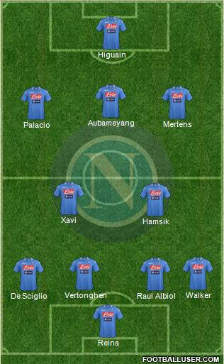 Napoli Formation 2013