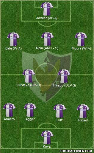 Centro Atlético Fénix Formation 2013