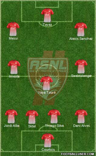 A.S. Nancy Lorraine Formation 2013