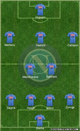 Napoli Formation 2013