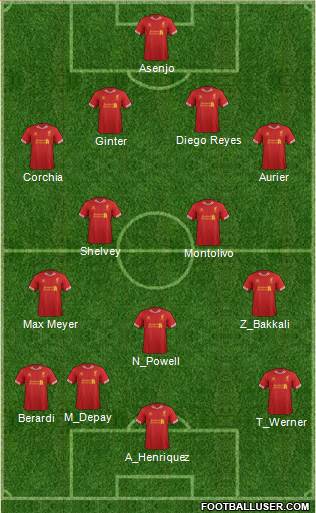 Liverpool Formation 2013
