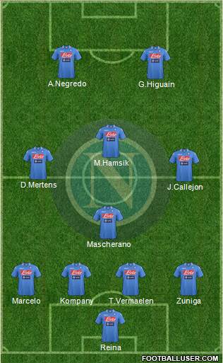 Napoli Formation 2013