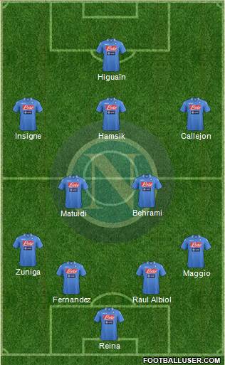 Napoli Formation 2013