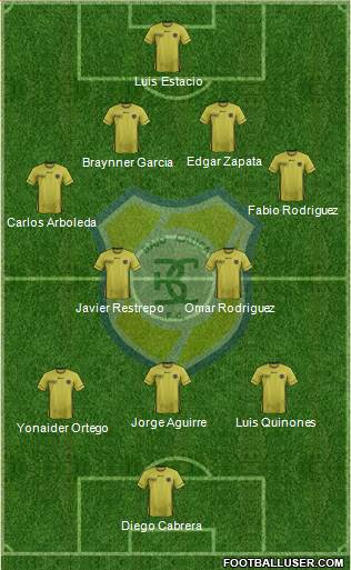 CD Itagüí Ditaires Formation 2013