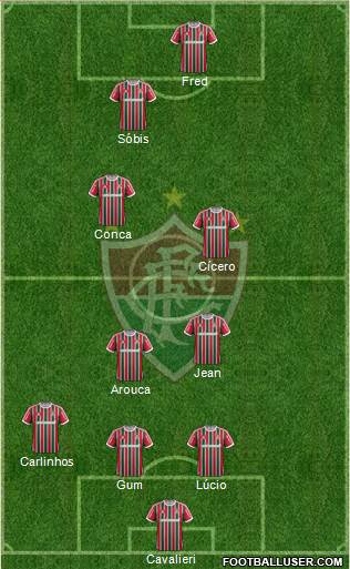 Fluminense FC Formation 2013