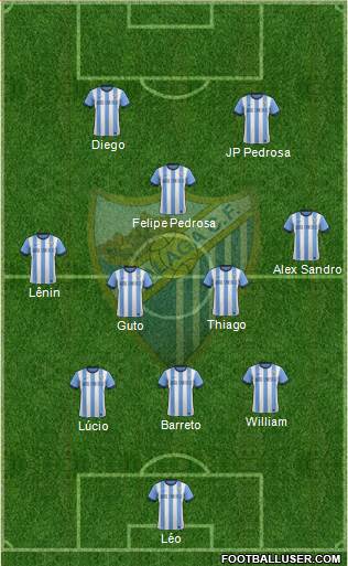 Málaga C.F., S.A.D. Formation 2013