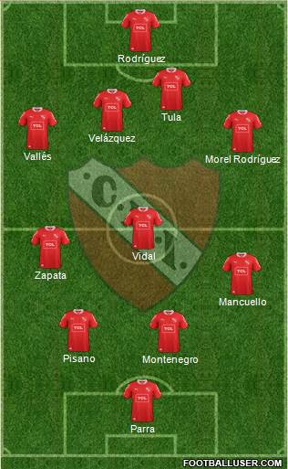 Independiente Formation 2013