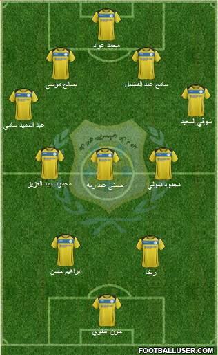Ismaily Sporting Club Formation 2013