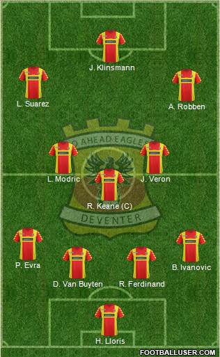 Go Ahead Eagles Formation 2013