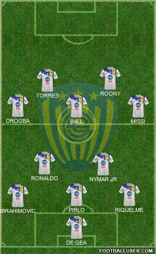 C Sportivo Luqueño Formation 2013